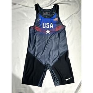 NEW Team USA Nike Blue Singlet Official Licenced Product Size 2XL